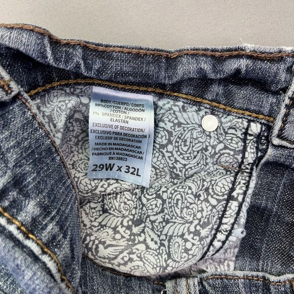 Cody James Relaxed Straight Stretch Jeans Men's‎ Size 29x32 Blue Western Cowboy - Picture 12 of 16